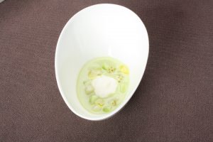 tokyo, bulgari, gazpacho e burrata