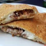 Battilocchio ricotta, provola, cicoli, pepe e basilico, Masardona, Napoli