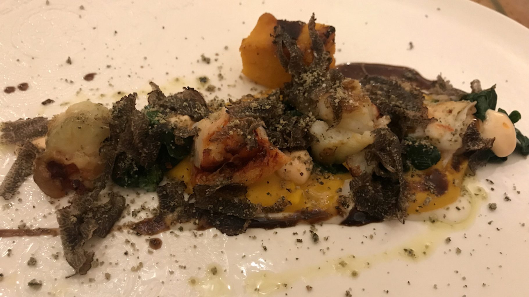 Amistà 33, Astice e zucca