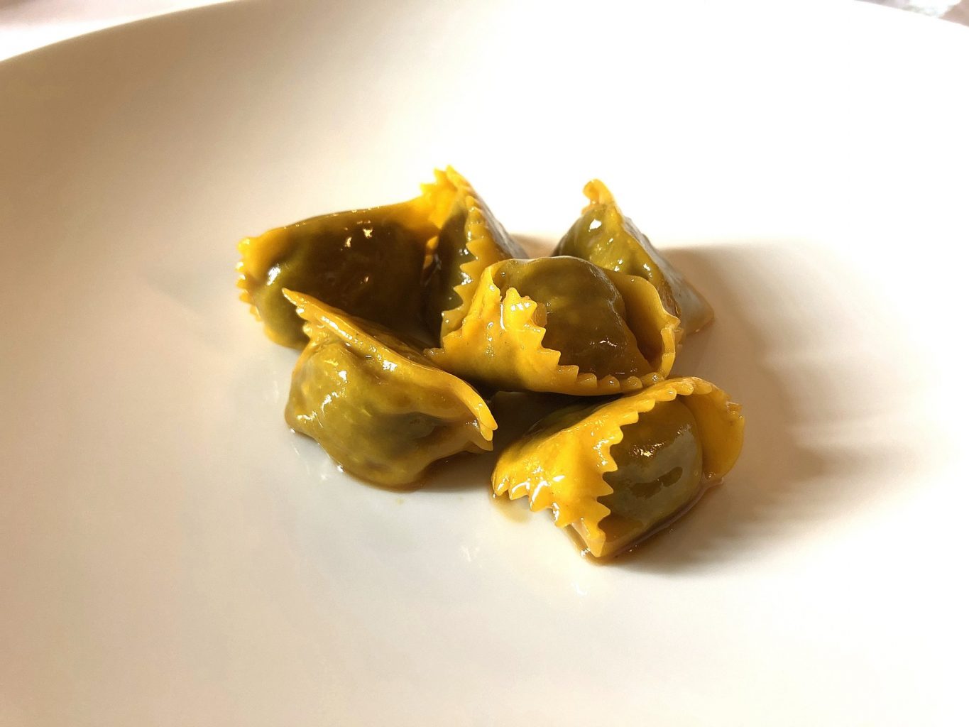 Locanda Sant'Uffizio, agnolotti del plin