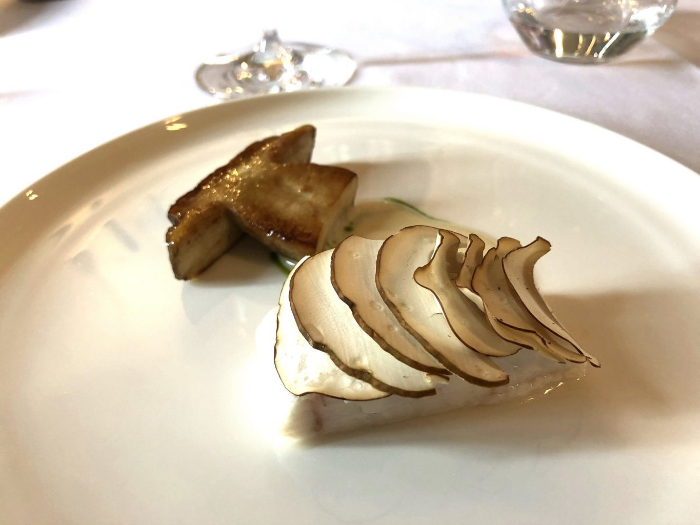 Locanda Sant'Uffizio, branzino porcini