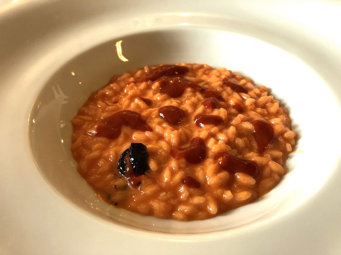 Locanda Sant'Uffizio, risotto peperoni rossi